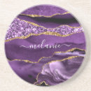 Search for agate coasters Purple