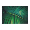 Search for green leaf placemats Macro