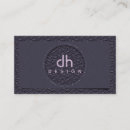 Search for leather look business cards black