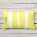 Search for yellow and white striped pillows Garden