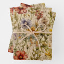Search for flower wrapping paper Wildflower meadow