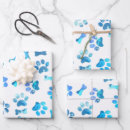Search for paw prints wrapping paper Dog birthday