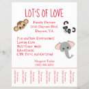 Search for child care flyers Business