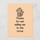 Search for sarcastic thank you cards For her