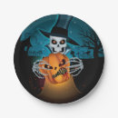 Search for halloween skeleton plates Graveyard