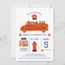 Search for emergency vehicle invitations Firetruck