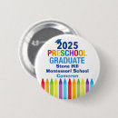 Search for preschool graduation buttons Pre k graduate