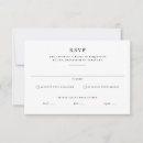 Search for simple rsvp cards Formal