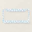 Search for dog paw print license plates Pattern of paws