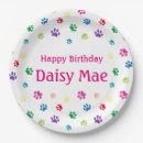 Search for paw print paper plates Pattern