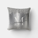 Search for glitter pillows Silver