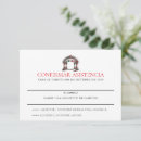 Search for spanish espanol rsvp cards Red