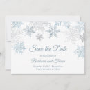 Search for winter save the dates Blue