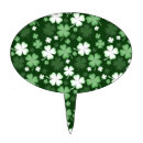 Search for st patricks day cake toppers shamrock