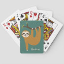 Search for sloth playing cards Cute