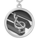 Search for piano necklaces Black