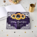 Search for purple wedding guest books Wood