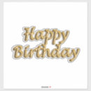 Search for transparent text stickers Gold