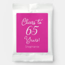 Search for 65th birthday favors Thank you
