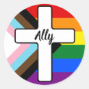 Search for rainbow cross stickers Lgbtq