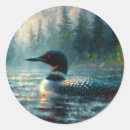 Search for loon bird stickers Duck