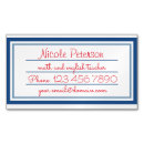 Search for english teach business cards Math