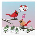 Search for female cardinal art Winter