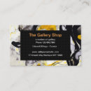 Search for art curator business cards Modern