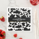 Search for cow print napkins Farm