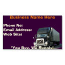 Search for trucker business cards Haulage