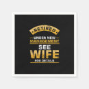 Search for funny retirement napkins Retired