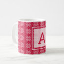Search for red white snowflakes mugs Winter