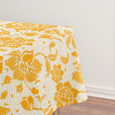Search for orange floral tablecloths Elegant