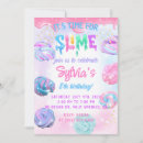 Search for slime invitations Glitter