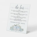 Search for dusty blue wedding signs Bar