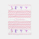 Search for gymnastics fleece blankets Purple