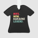Search for karaoke ornaments Funny