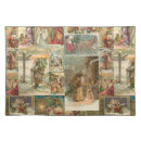 Search for christmas placemats Victorian santa claus