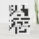 Search for crossword puzzle cards Black