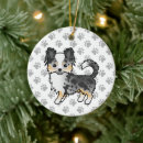 Search for long haired chihuahua ornaments Dog