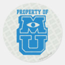 Search for mu logo stickers Disney pixar
