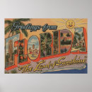 Search for florida vintage travel posters Sunshine