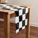 Search for black and white table runners Pattern
