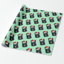 Search for black santa wrapping paper Dog