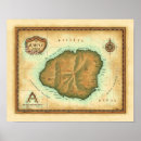 Search for hawaii map posters Kauai