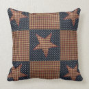 Search for red white blue pillows Country