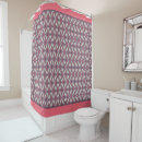 Search for coral and gray shower curtains Pattern