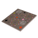 Search for 1950s tiles Atomic starburst