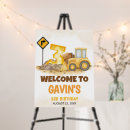 Search for construction birthday signs Truck