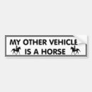 Search for funny horse bumper stickers Animals